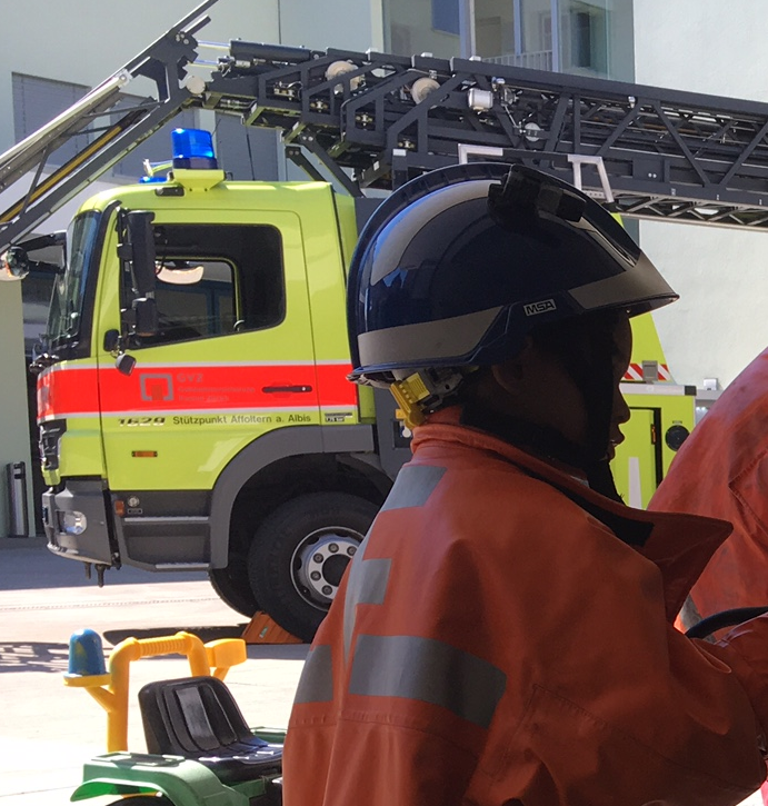 Vater Kind Tag bei der Feuerwehr