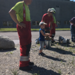 Vater Kind Tag bei der Feuerwehr