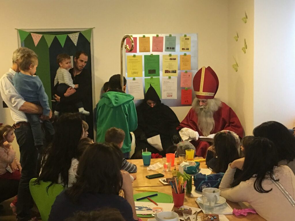 Samichlaus in Familienzentrum Bezirk Affoltern