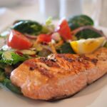 Lachs - Mittagessen in Familienzentrum