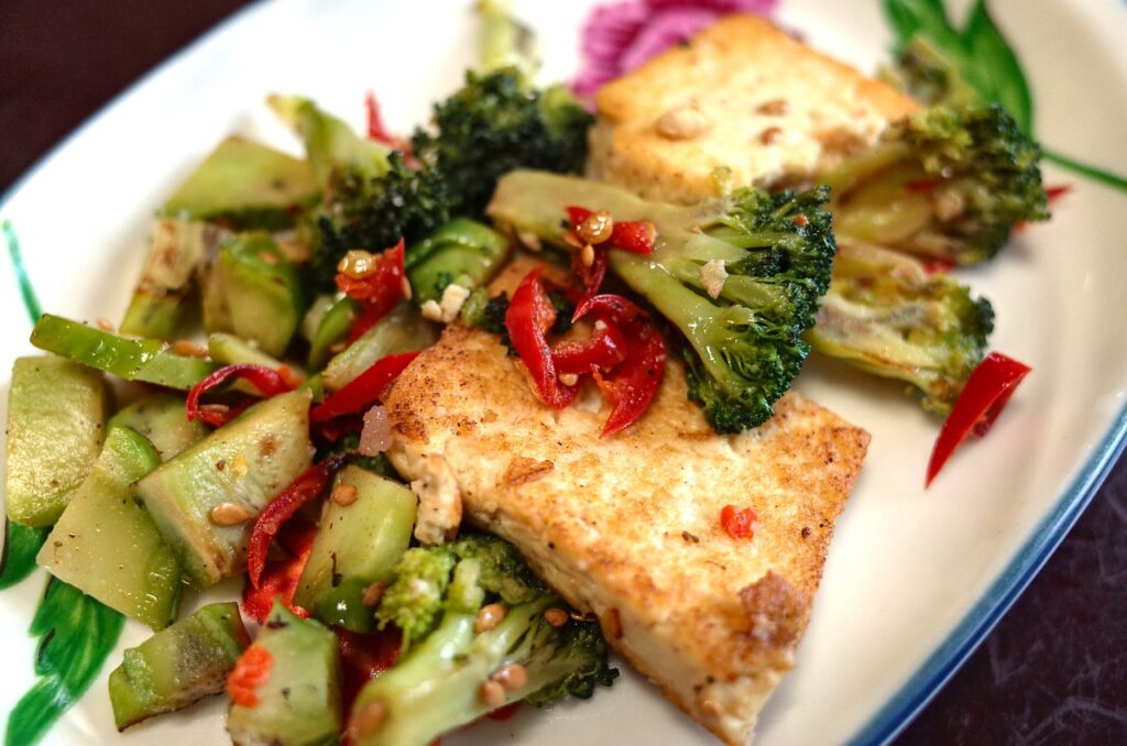 Mittagessen: Tofu Couscous