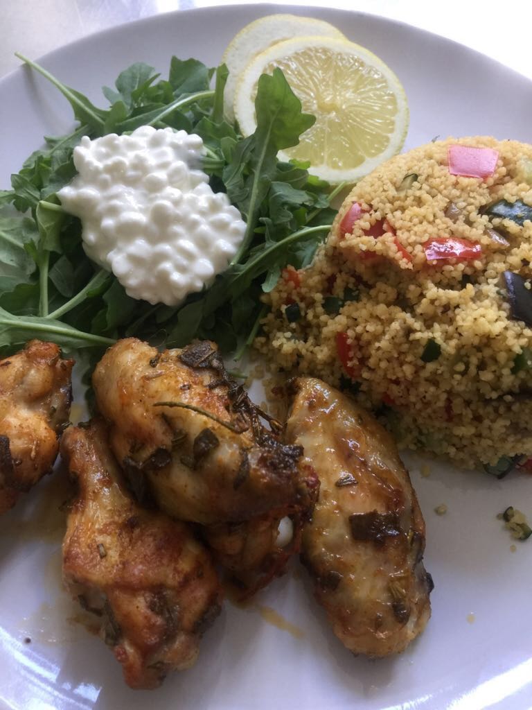Mittagessen in Familienzentrum Bezirk Affoltern: Poulet mit Couscous
