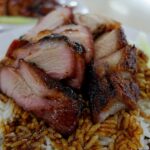 Mittagessen: Schwein Reis