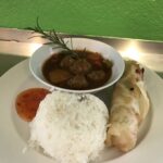 Mittagessen in Familienzentrum Bezirk Affoltern: Meatballs mit Frühlingsrollen
