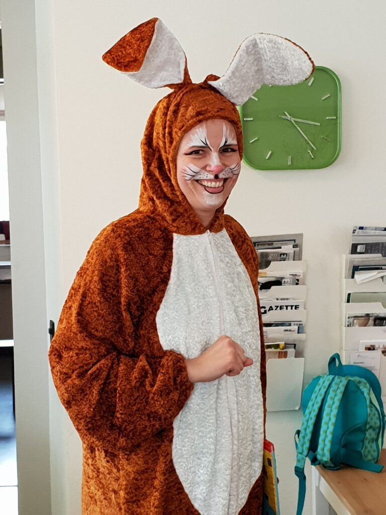 Osterhase in Familienzentrum Bezirk Affoltern