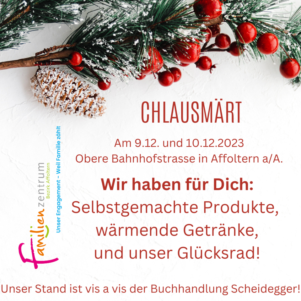 Chlausmaert 2023 Werbung